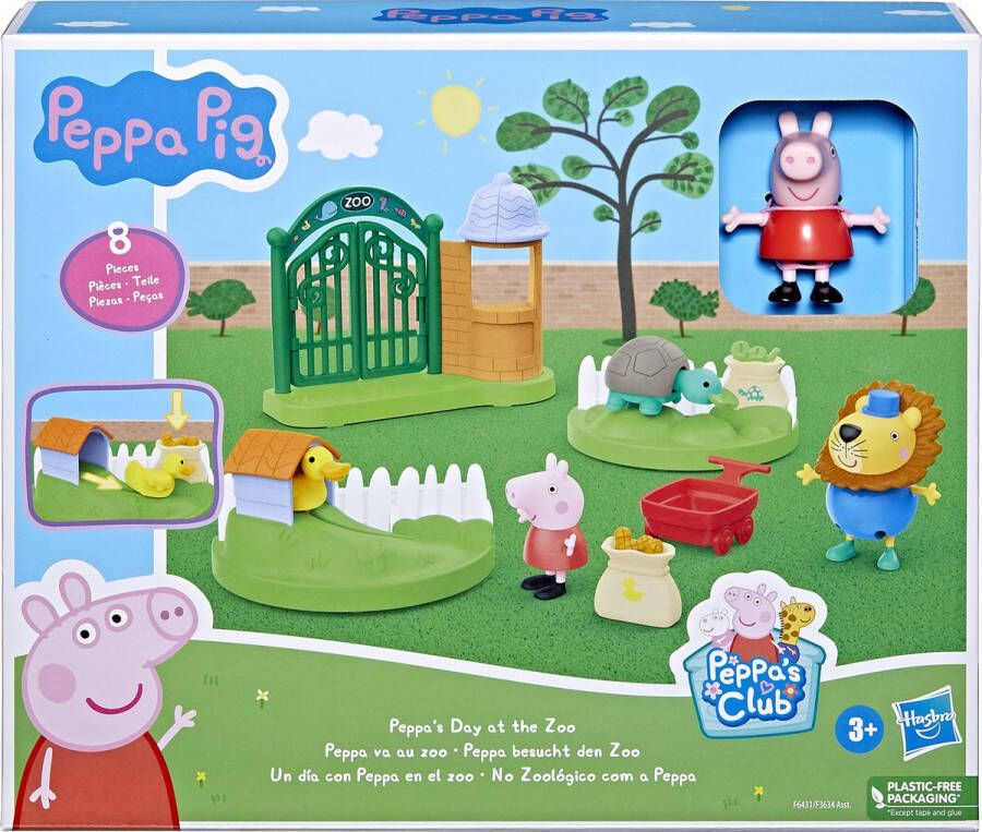 Peppa Pig : Peppa gaat naar de Dierentuin Speelfiguur
