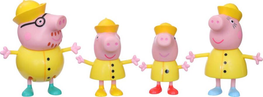 Peppa Pig Peppa's Familie Regenachtige Dag Speelfiguur