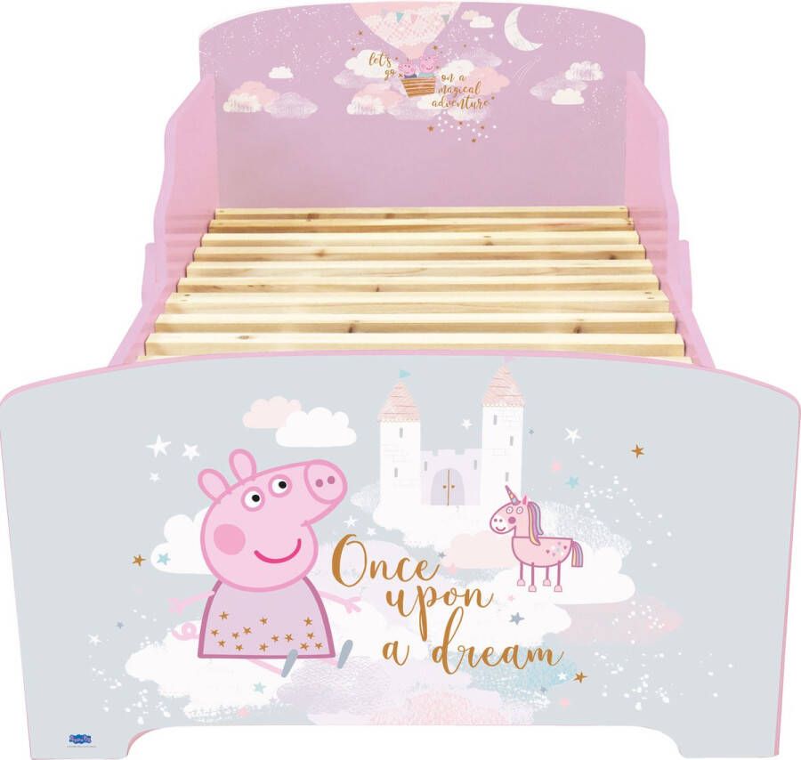 Peppa Pig Peuter Bed Princess 70 x 140cm Multi Inclusief lattenbodem
