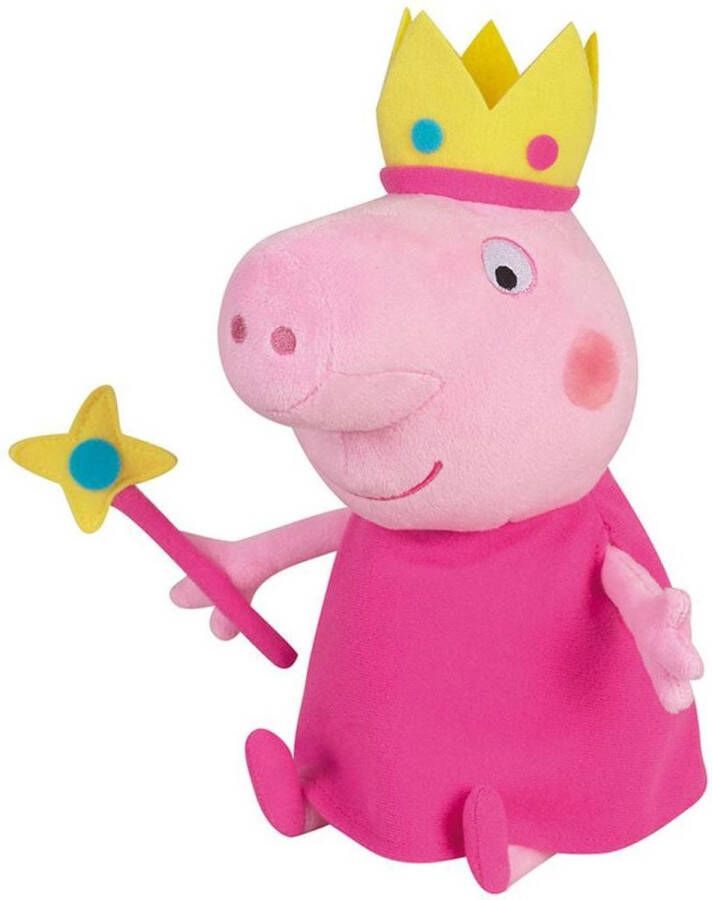 Peppa Pig Prinses Knuffel 25 cm Roze