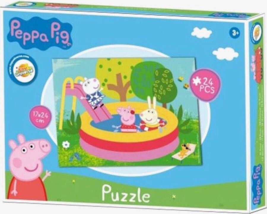 Peppa Pig Puzzel 24 Stuks 24 x 17 cm