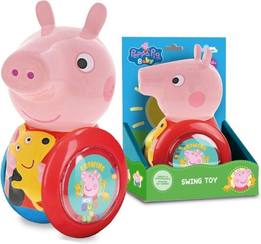 Peppa Pig Rammelaar Schommel Speelgoed Baby -Roly Poly