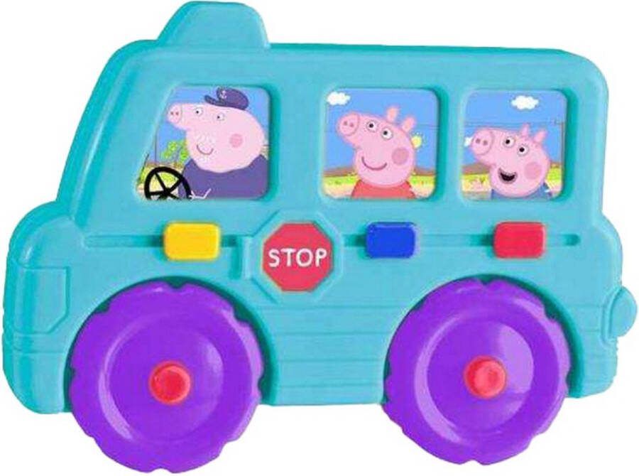 Peppa Pig Speelfiguur Bus met Geluiden Educatief speelgoed