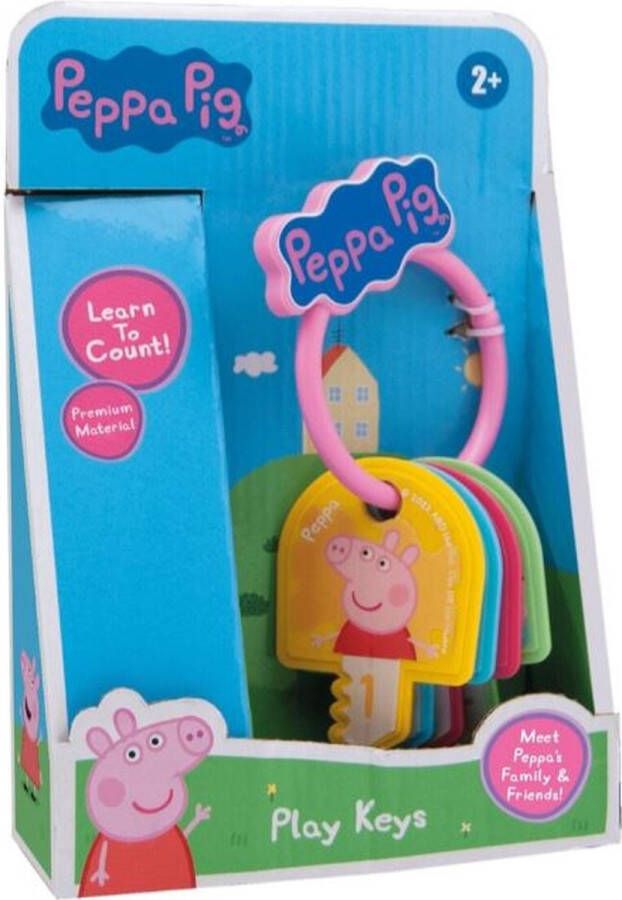 Peppa Pig Speelgoed Autosleutels Leren tellen Vanaf 2 jaar