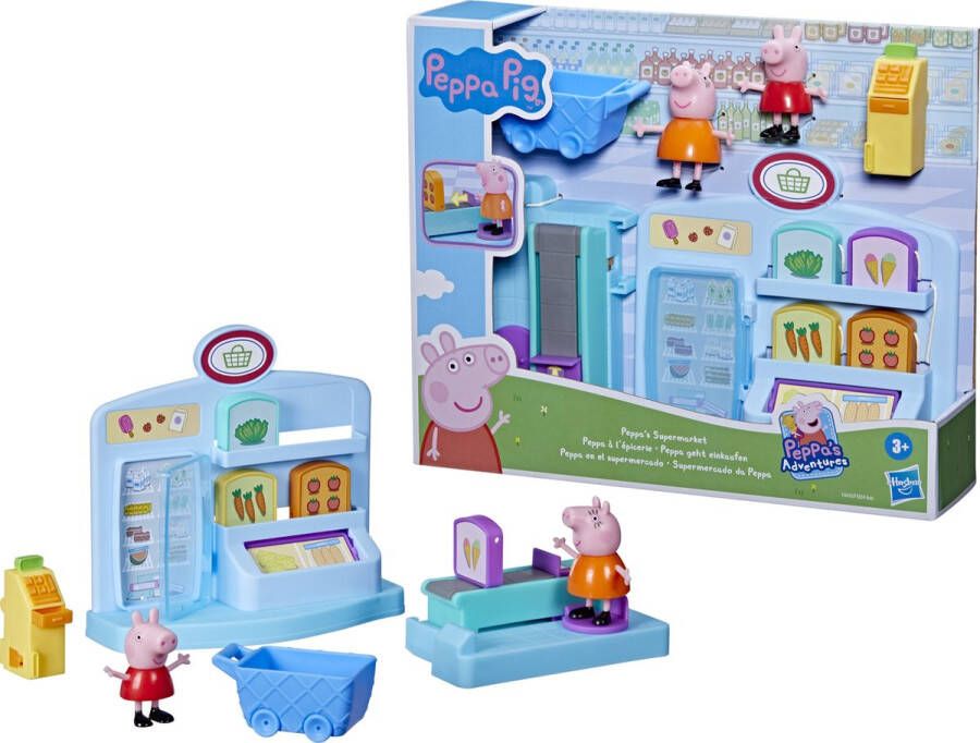 Peppa Pig Supermarkt Speelfigurenset