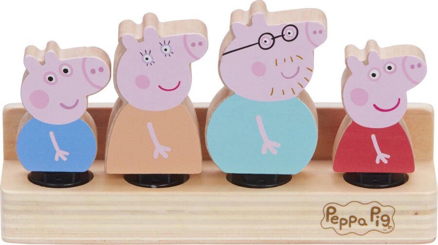 Peppa Pig Wood Family Figure Pack (20-00106)