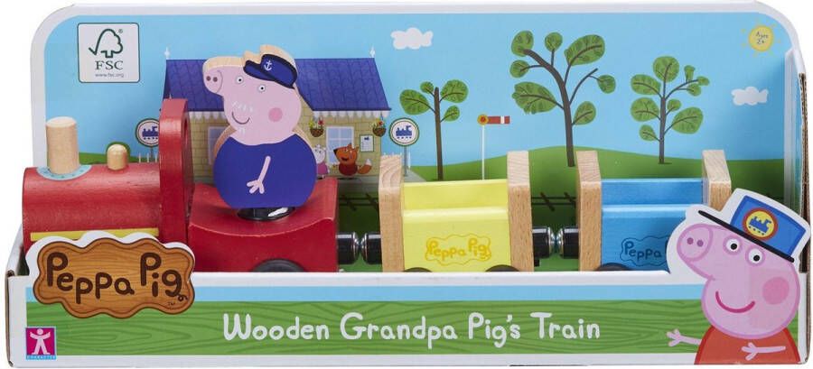 Peppa Pig Wooden Train and Figure (20-00111)