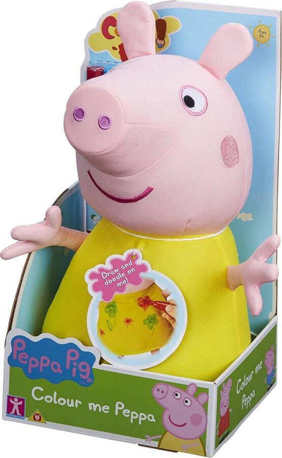 Peppa Pig Zelf Schilderbare Knuffel Kinder Speelgoed