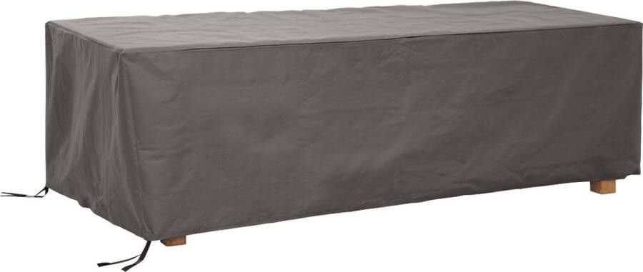 Perel Buitenhoes voor tafel tot 220 cm grijs rechthoekig 225 cm x 105 cm x 75 cm