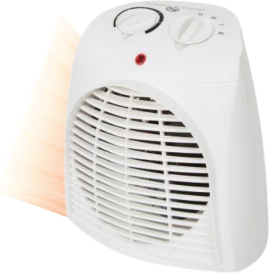 Perel ventilatorkachel met 2 warmtestanden 1000 + 2000 watt