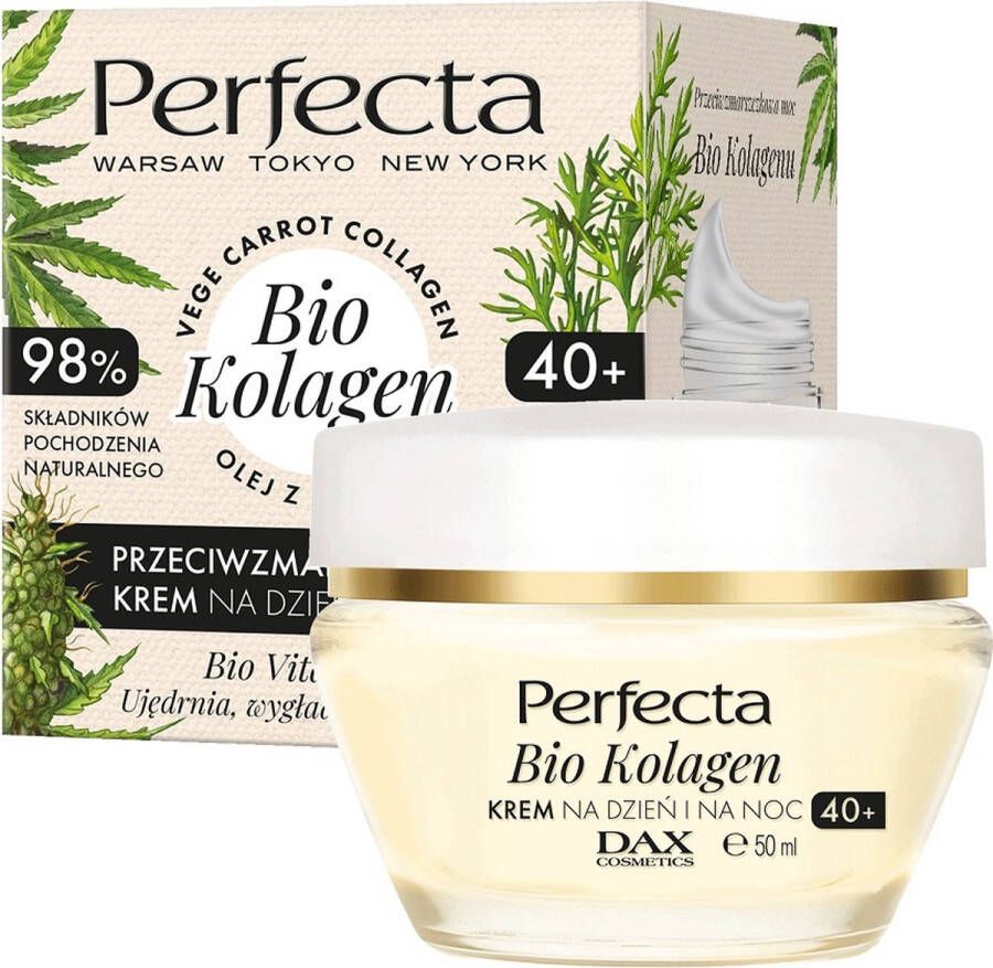 Perfect Bio Collageen 40+ anti-rimpel dag- & nachtcrème 50ml