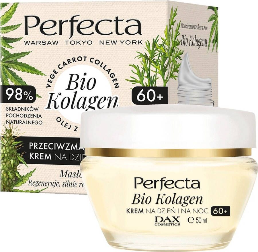 Perfect Bio Collageen 60+ anti-rimpel dag- & nachtcrème 50ml