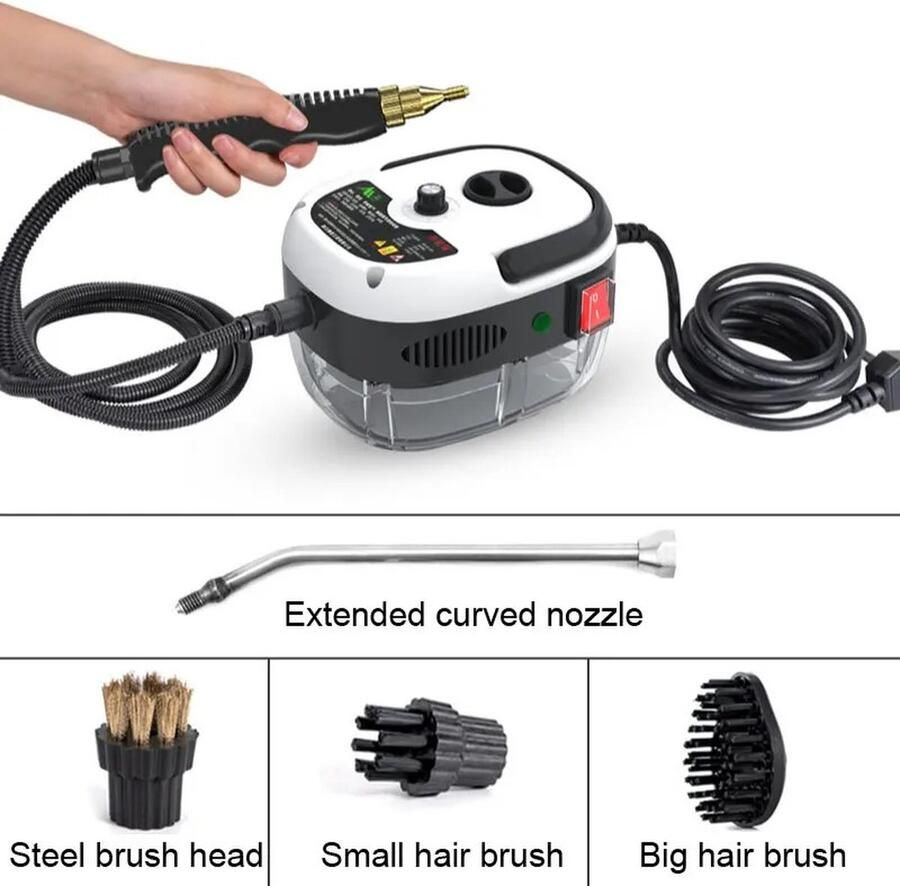 Perfect Sale PS Stoomreiniger Tapijtreiniger Handstoomreiniger Keuken Stoomreiniger Draagbare Stoomreiniger Voor Keuken Auto Tapijt 2500W 220V 110V