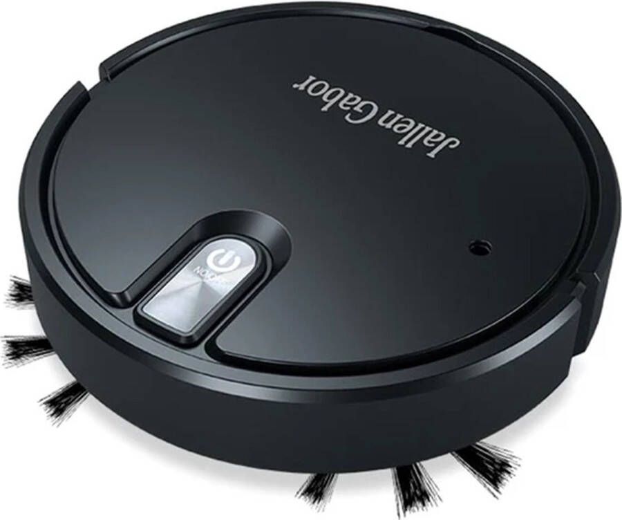 Perfect Sale PS Robotstofzuiger 5 in 1 Draadloze stofzuiger vegen stofzuigen dweilen spuiten Inclusief oplader Super Stil Geschikt voor huisdieren Zwart