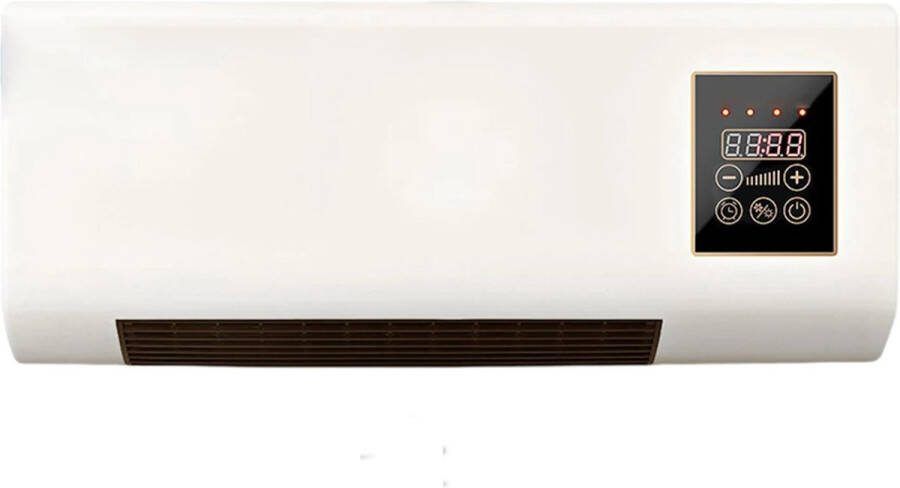Perfect Sale PS Verwarming Airconditioner 2 in 1 Elektrische Verwarming Met afstandsbediening Timer Compact Formaat 220V Wit Wand gemonteerde airconditioner verwarming Kantoor slaapkamer badkamer