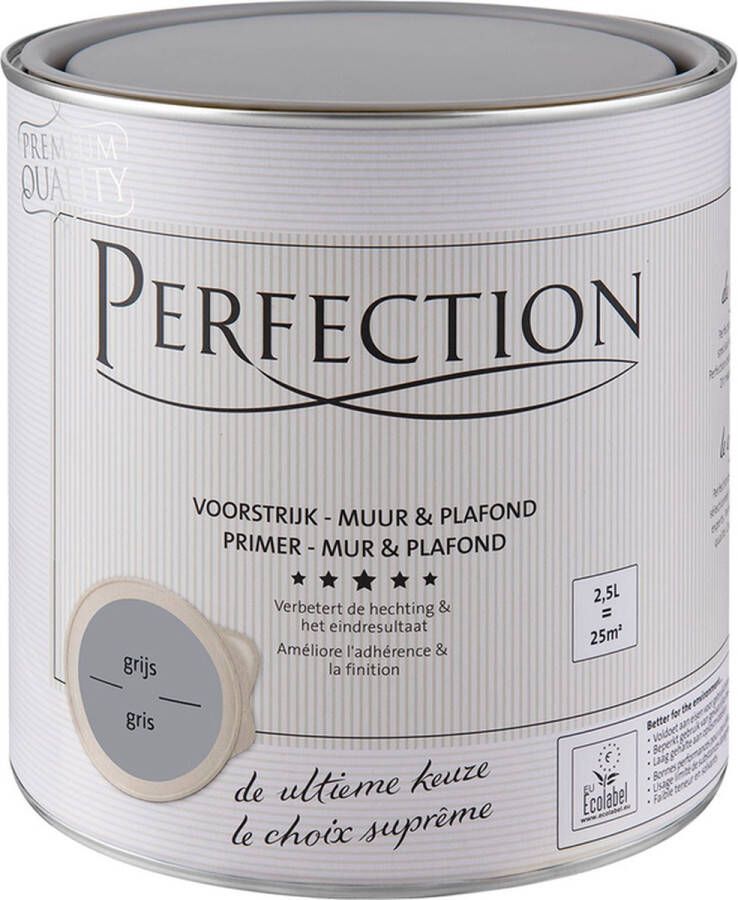 Perfection Voorstrijk Muur & Plafond 2 5L -Grijs