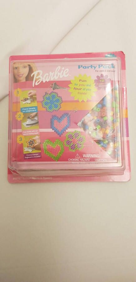 Perler Barbie DIY parels party pack