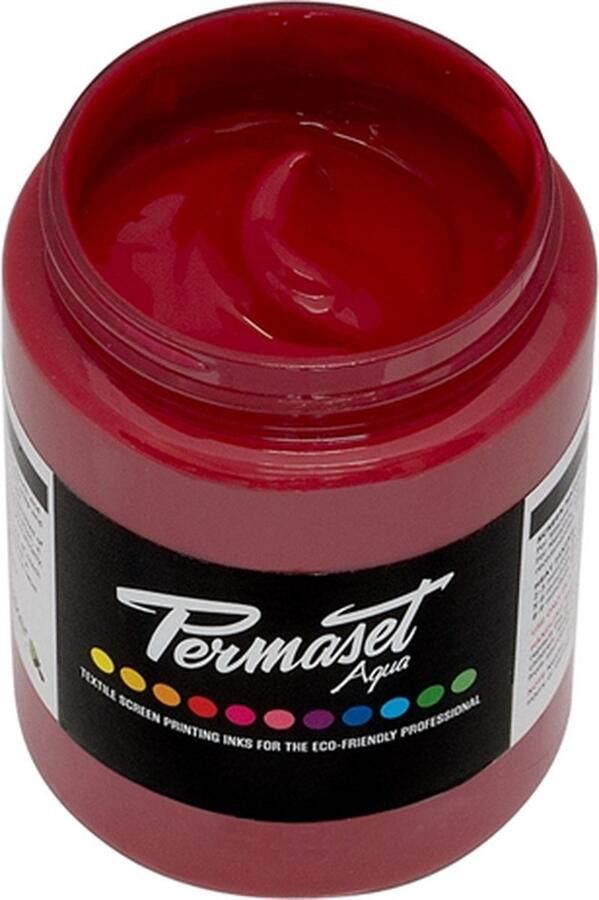 Permaset Aqua STD Mid Red 300 mL Textielverf Zeefdrukinkt