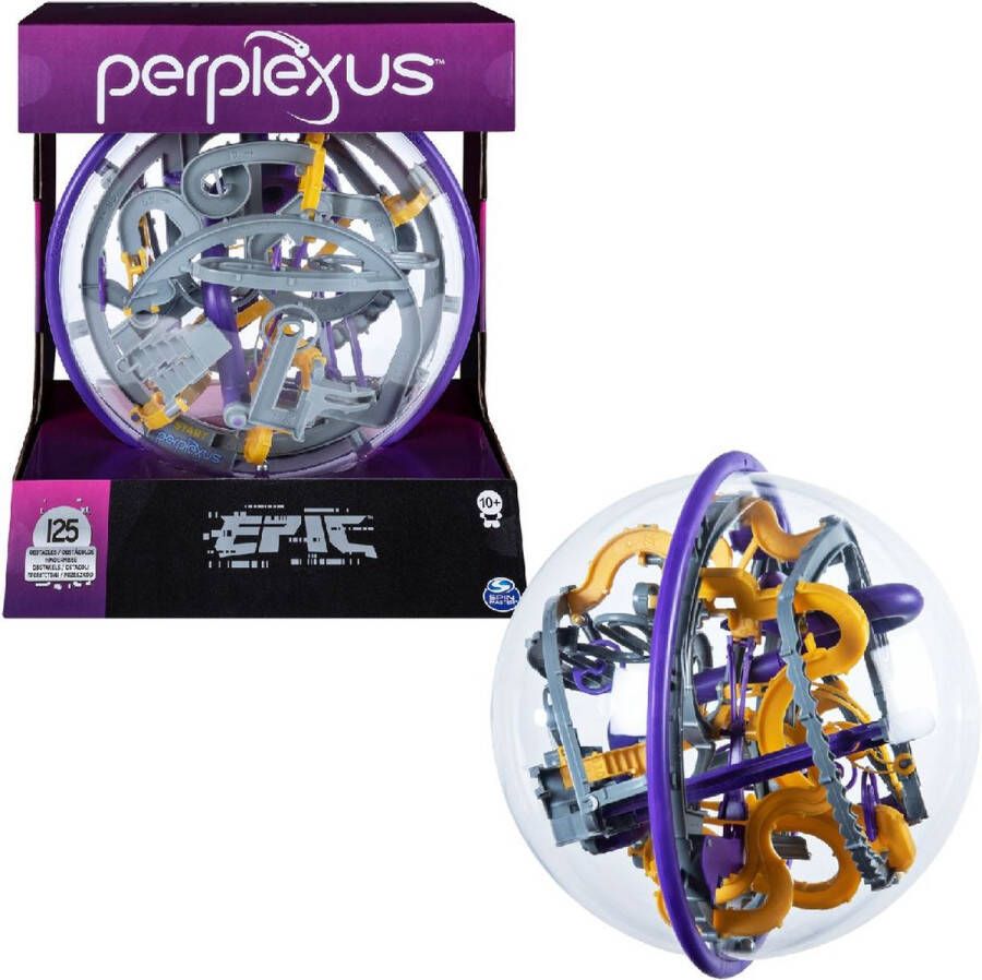 Perplexus Epic Breinbreker 3D-doolhofspel Met 125 obstakels