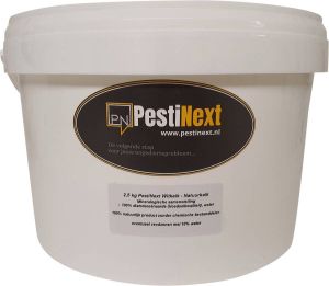 PestiNext 2.5 kg Witkalk Natuurkalk Hokwit Witkalk voor dierverblijf Kippenhok witkalk