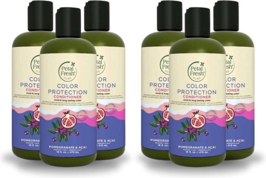 Petal Fresh Color Protection Conditioner Pomegranate & Açai 475ml 6 Pak Voordeelverpakking