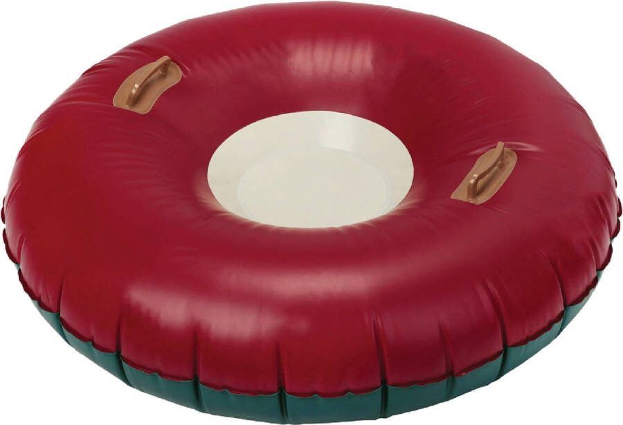Petites Pommes Alpine Winter Float Ø120cm Opblaasbare ronde slee Geschikt vanaf 8 jaar Ruby Oxford Creme