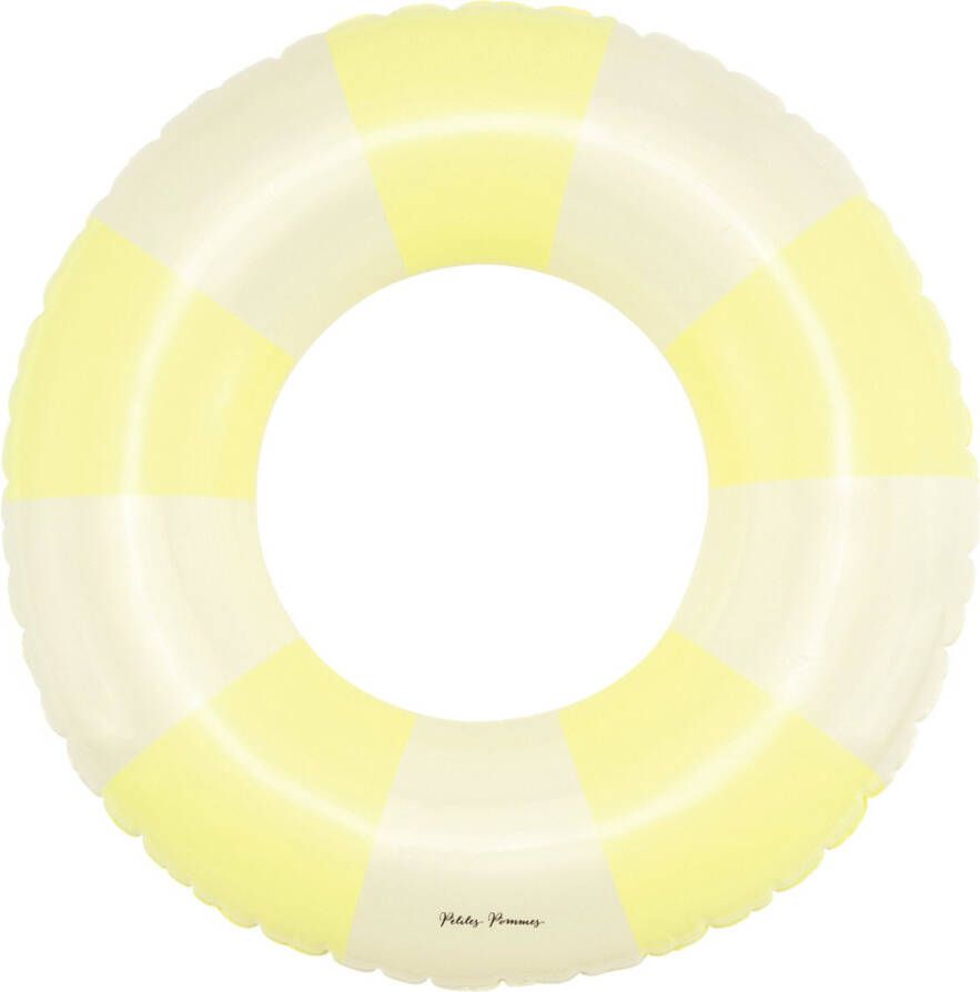 Petites Pommes Olivia Swim Ring Zwemring kleur Pastel yellow 45 cm 1 tot 3 jaar
