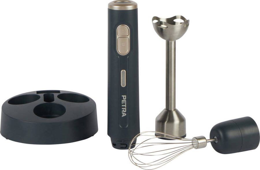 Petra 2-in-1 snoerloze Blender Blending Attachments 2 snelheden Non-Slip Base 10 8 V