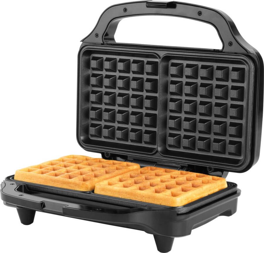Petra groot wafelijzer – dubbele Belgische wafelmachine – antiaanbaklaag – 900 W