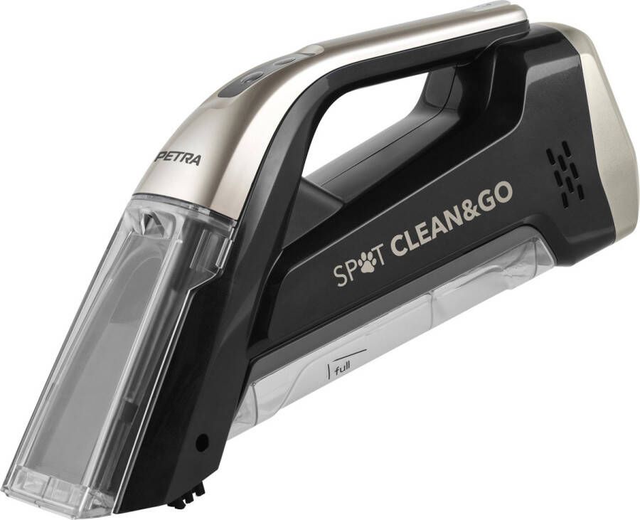 Petra Spot snoerloze stofzuiger Handheld Clean Spray-functie 220 ml waterreservoir 7 4 V