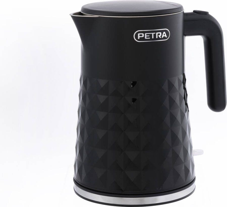 Petra Waterkoker – Waterkoker – 1 5 liter – Snel koken – 2200W Zwart