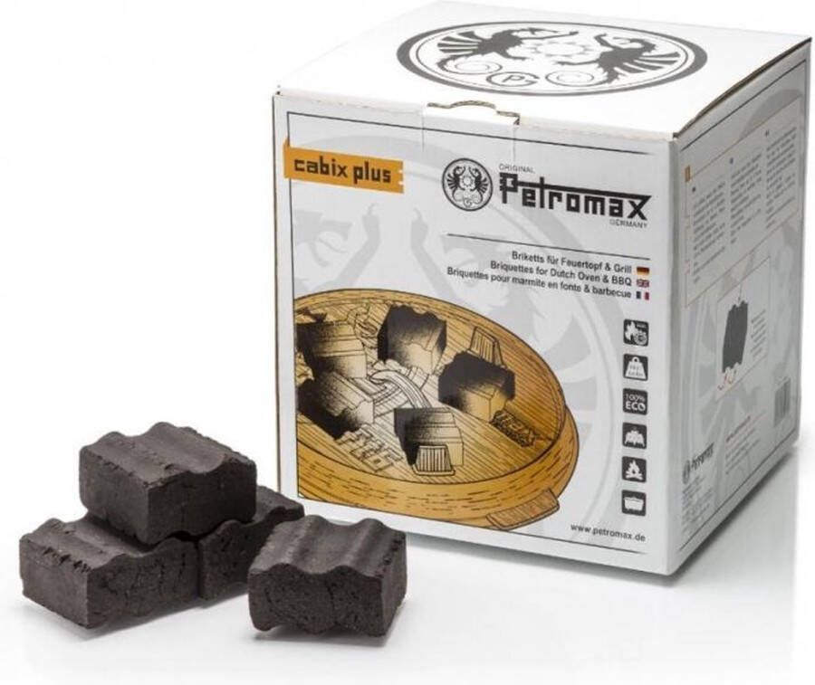 Petromax Cabix Plus Briketten voor dutch oven & BBQ