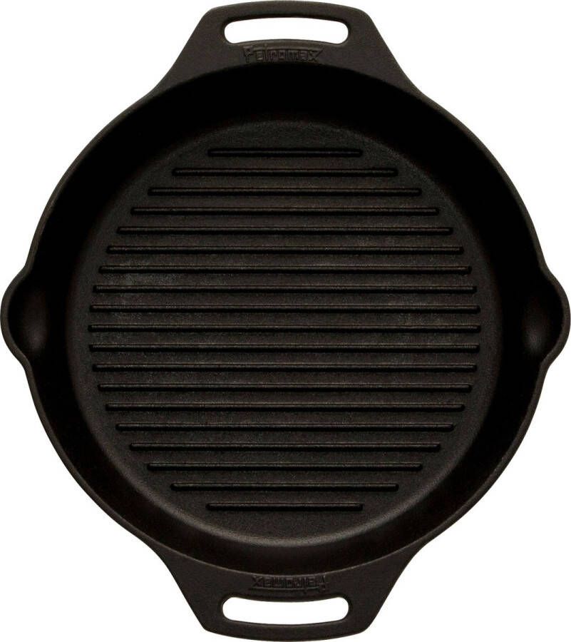 Petromax gp30h-t skillet 30 cm grillpan met handgrepen gietijzer