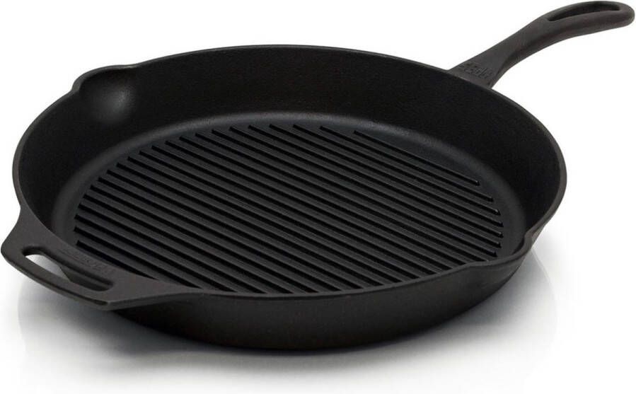 Petromax Gietijzeren grill skillet met steel 35 cm