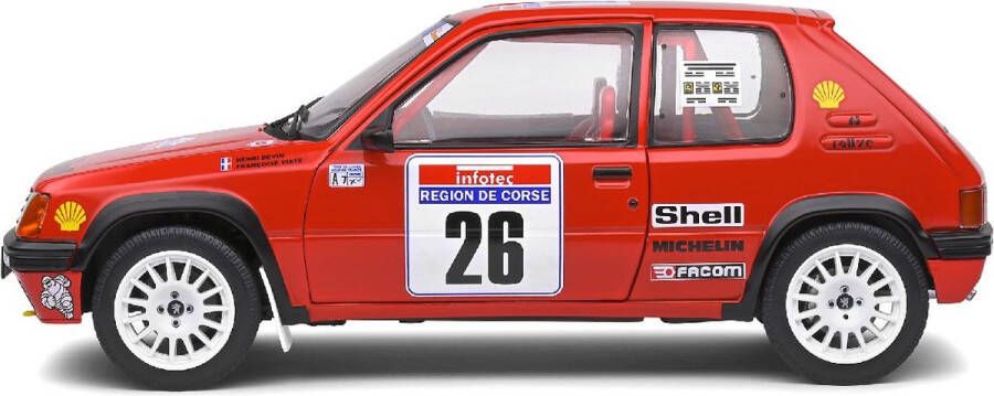 Peugeot 205 #26 Rally Tour de Corse 1990