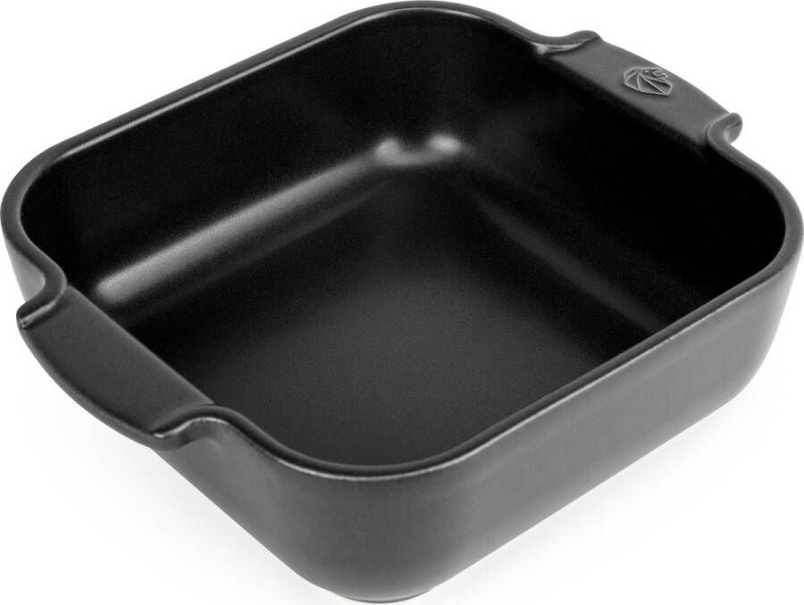 Peugeot Appolia vierkante ovenschotel 21cm satijnzwart