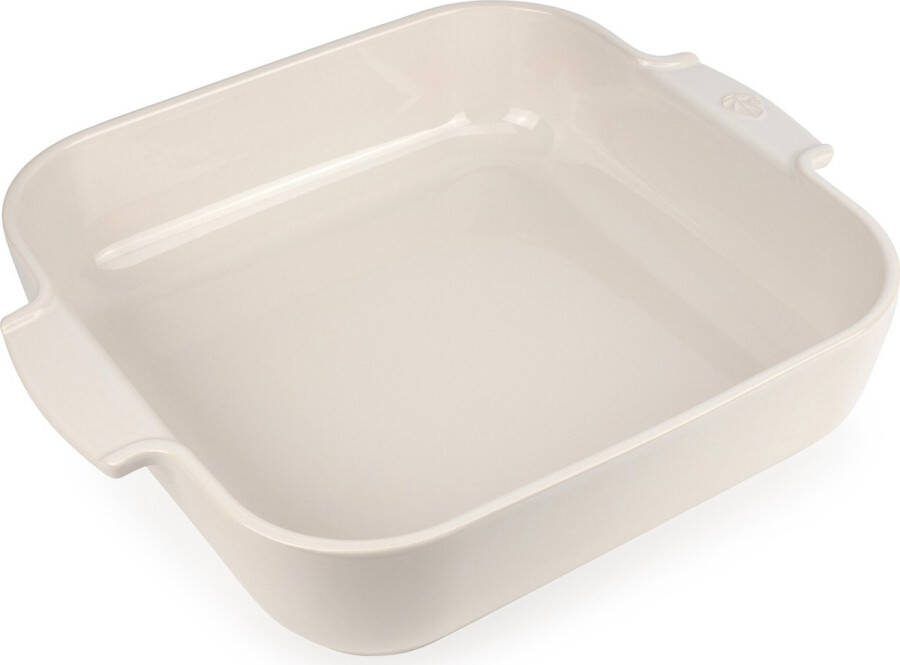 Peugeot Appollia Ovenschaal vierkant ecru 36 cm