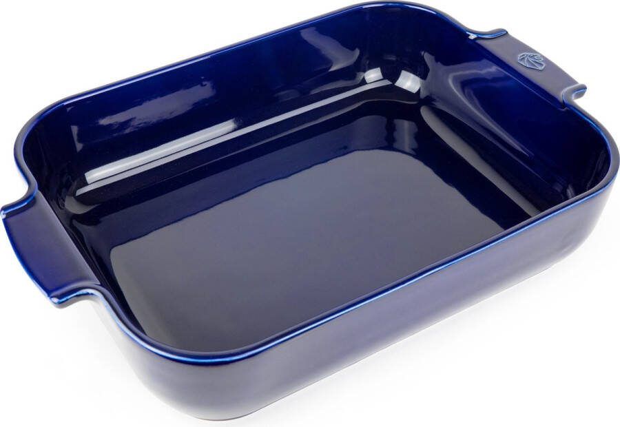 Peugeot Ovenschaal Appolia rechthoek 34 40 cm blauw