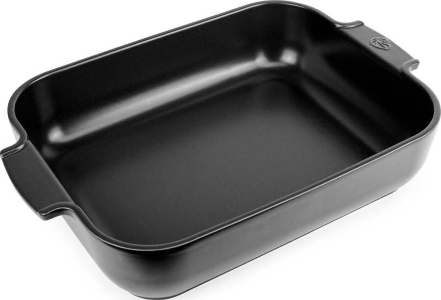Peugeot Appolia rechthoekige ovenschaal 40cm satijnzwart