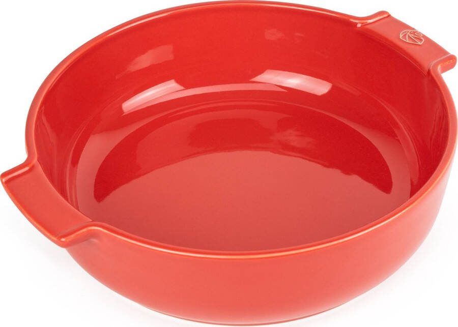 Peugeot Appolia Ovenschaal Rond 27 cm Rood Keramiek