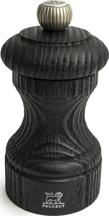 Peugeot Bistro Nature Zoutmolen 10 cm Zwart Pefc-hout