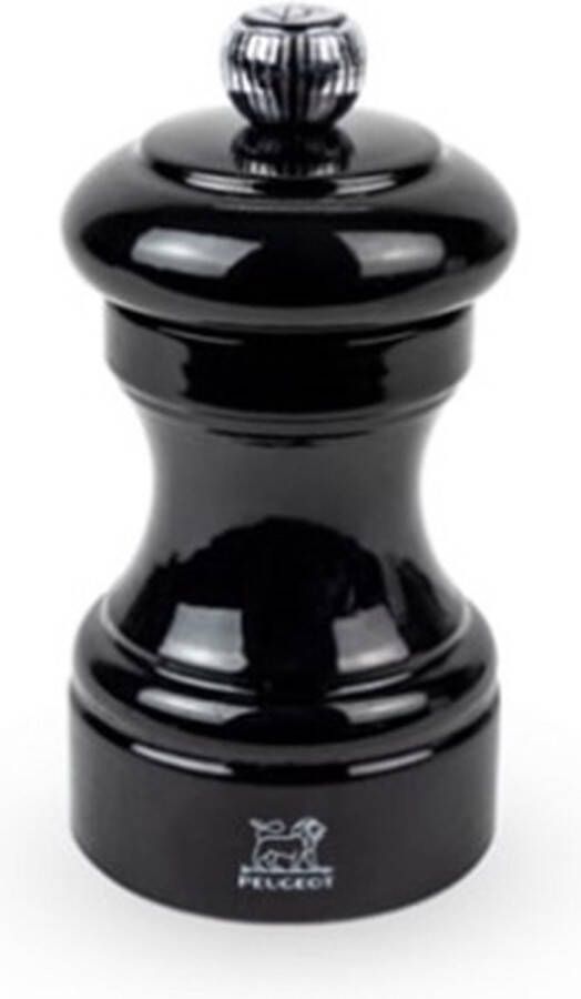 Peugeot Bistro pepermolen 10cm zwart gelakt