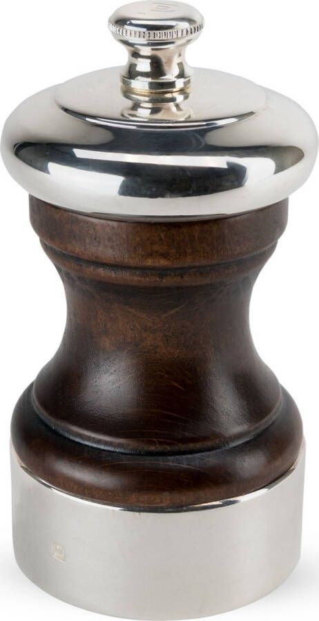 Peugeot Palace Pepermolen 10 cm Verzilverd Hout metaal