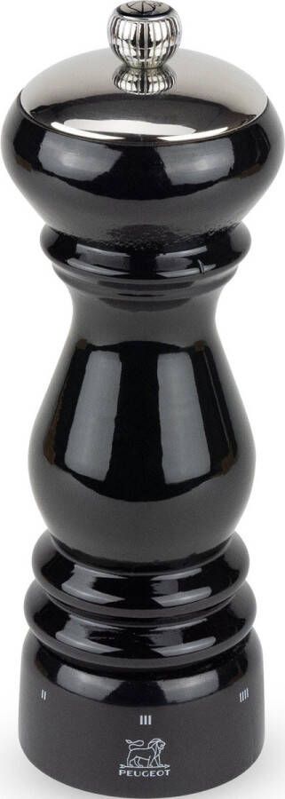 Peugeot Paris Icone Pepermolen 18 cm Zwart Beukenhout u'select