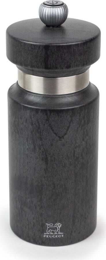 Peugeot Royan Pepermolen 14 cm Metaalgrijs Beukenhout