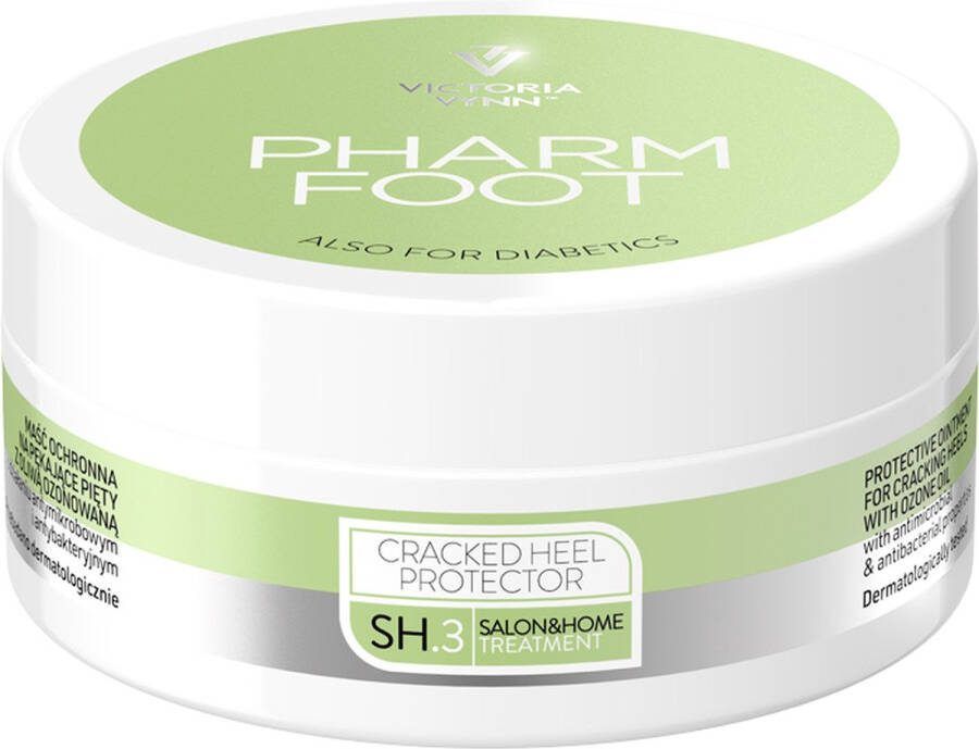 Pharm Foot Voetcreme Cracked Heel Protector 200 ml voor extreem droge voeten voorkomt eelt en kloven voetencreme urea voet voeten verzorging feet creme voedend callance