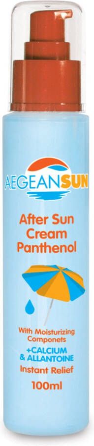 Pharmaid Aegean After Sun cream Panthenol 100ml Aftersun Calcium