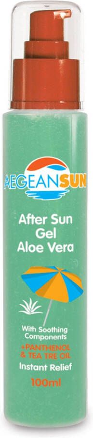 Pharmaid Aegean After Sun Gel Aloe Vera 100ml Natuurlijke huidverzorging Zon