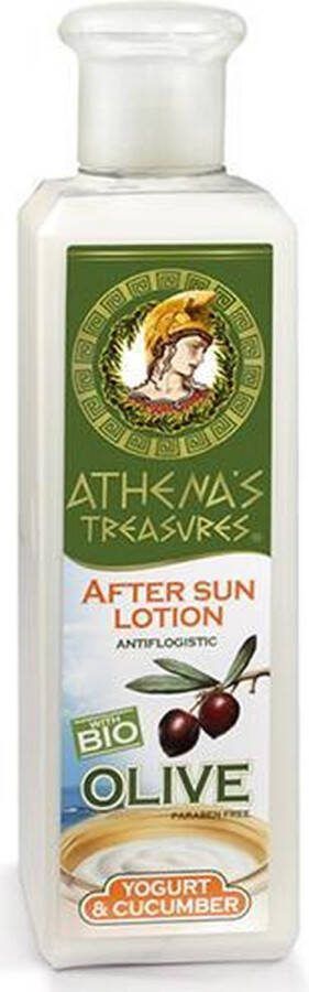 Pharmaid Athenas Treasures Body Lotion Aftersun Jogurt & Cucumber |Bio Olive Oil 250ml huidverzorging met Yoghurt Komkommer