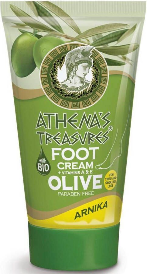 Pharmaid Athenas Treasures Voetcreme Arnika 100ml Voetverzorging Olijfolie